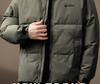 Luxuriöse Herren Retro 90er Winterjacke mit Daunenfüllung - Warm, Locker und Vielseitige Oberbekleidung