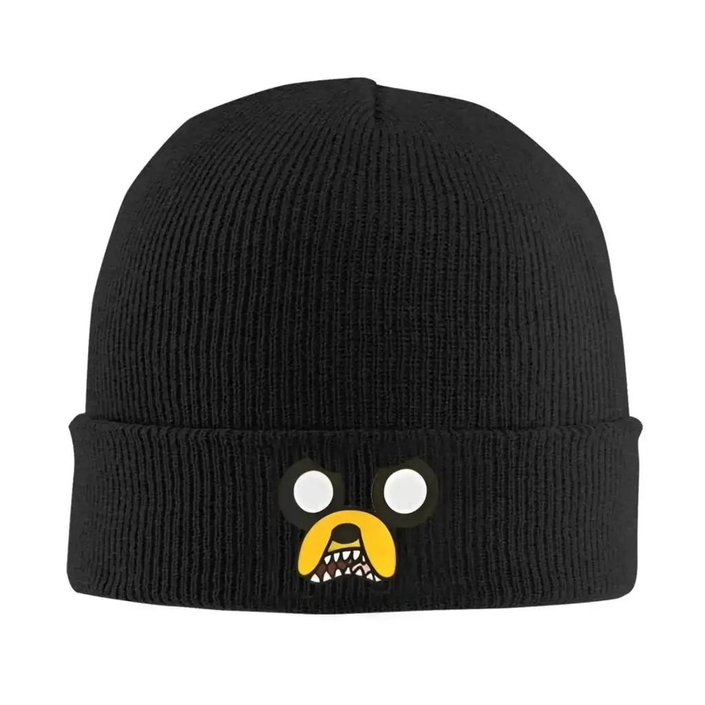 NEW Jake The Dog Knitted Hat Womens Unisexs Beanies Autumn Winter Hat Acrylic Adventured Times Warm Cap