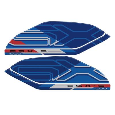 Fit GSX-S1000GX GSX S1000GX 2024 2025 Motorcycle 3D Knee Tank Protector Scratch Resistant Decal Sticker Kit