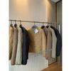 Out K Retro Quilted Jacket: High-Efficiency Cotton, Stackable, Warm, Mountain Style for Couples