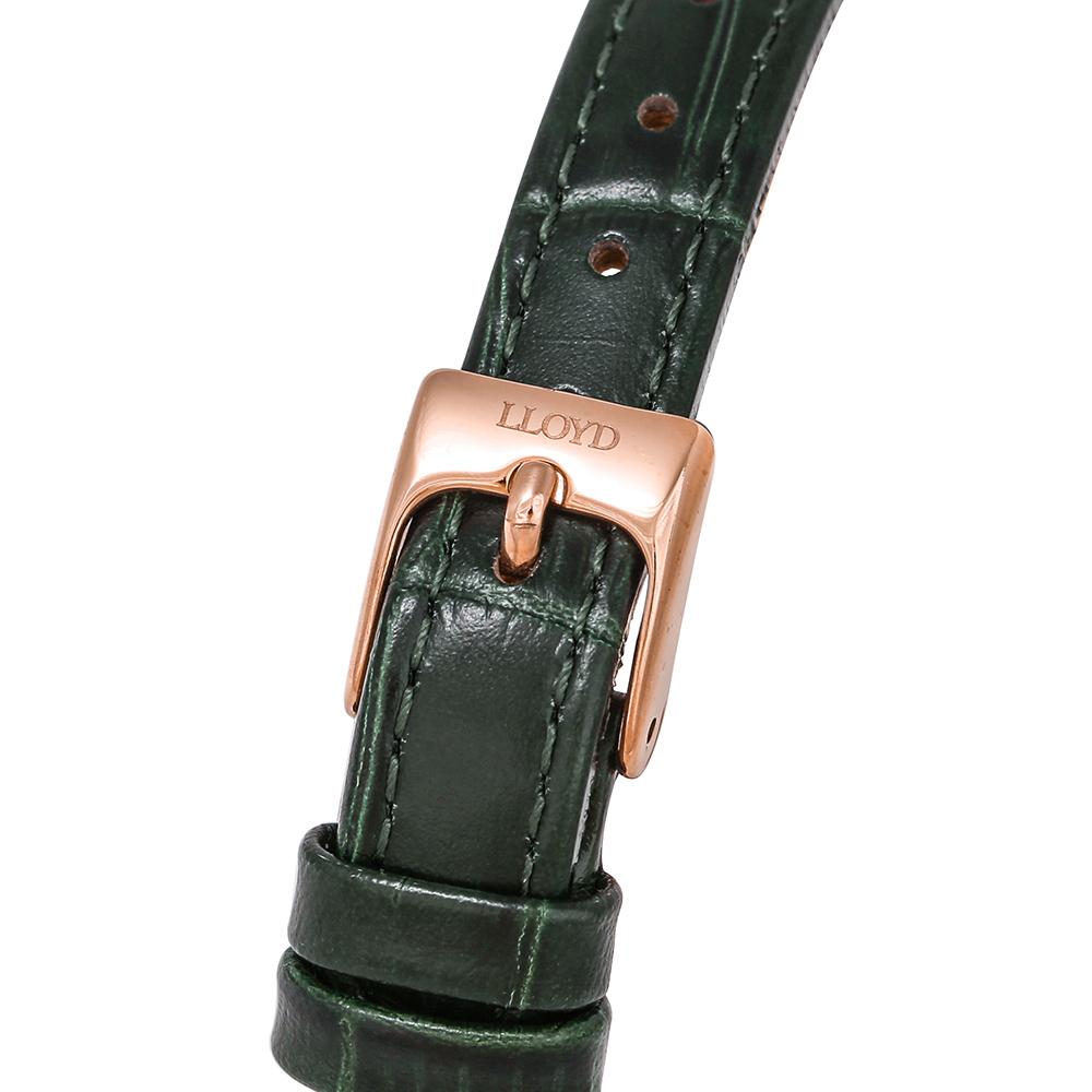 【LLOYD】Awesome Square Signature Cutting Mirror Watch Buy LLOYD Awesome Square Classic Signature Green Leather