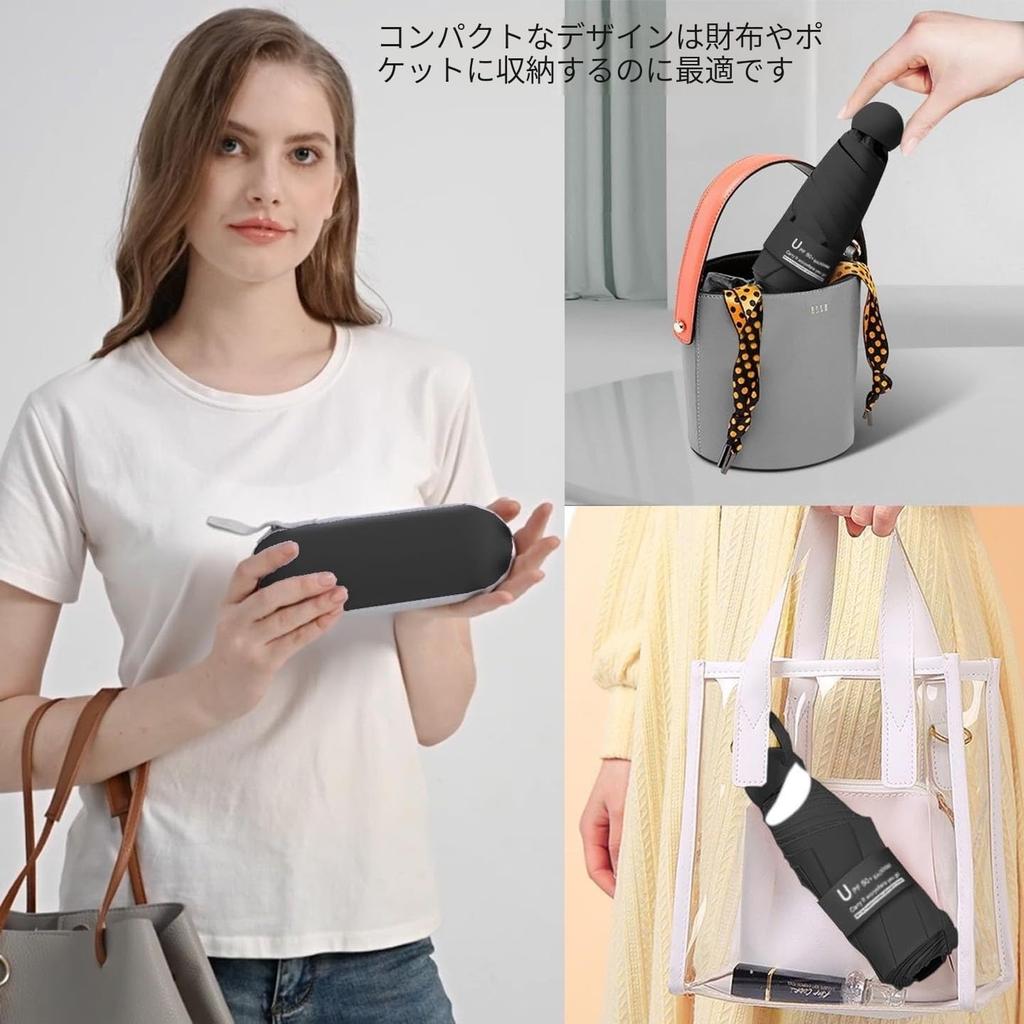 Lightweight Folding Cute and Compact with Cute Small Folding Easy to Suitable for Sun and UV 6 Popular Folding Small and Perfect Gift for Adults and