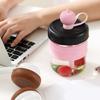 Practical Plastic Cold Brew Maker With Presses Ice Function Office Cold Brew Coffee Cup for Home and Travel