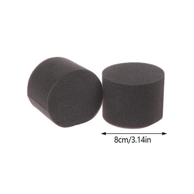 Speaker Guide Tube Bass Air Duct Sponge Cotton Plug Woofer Phase Outlet Reduce Low-Frequency Standing Wave 2Pcs