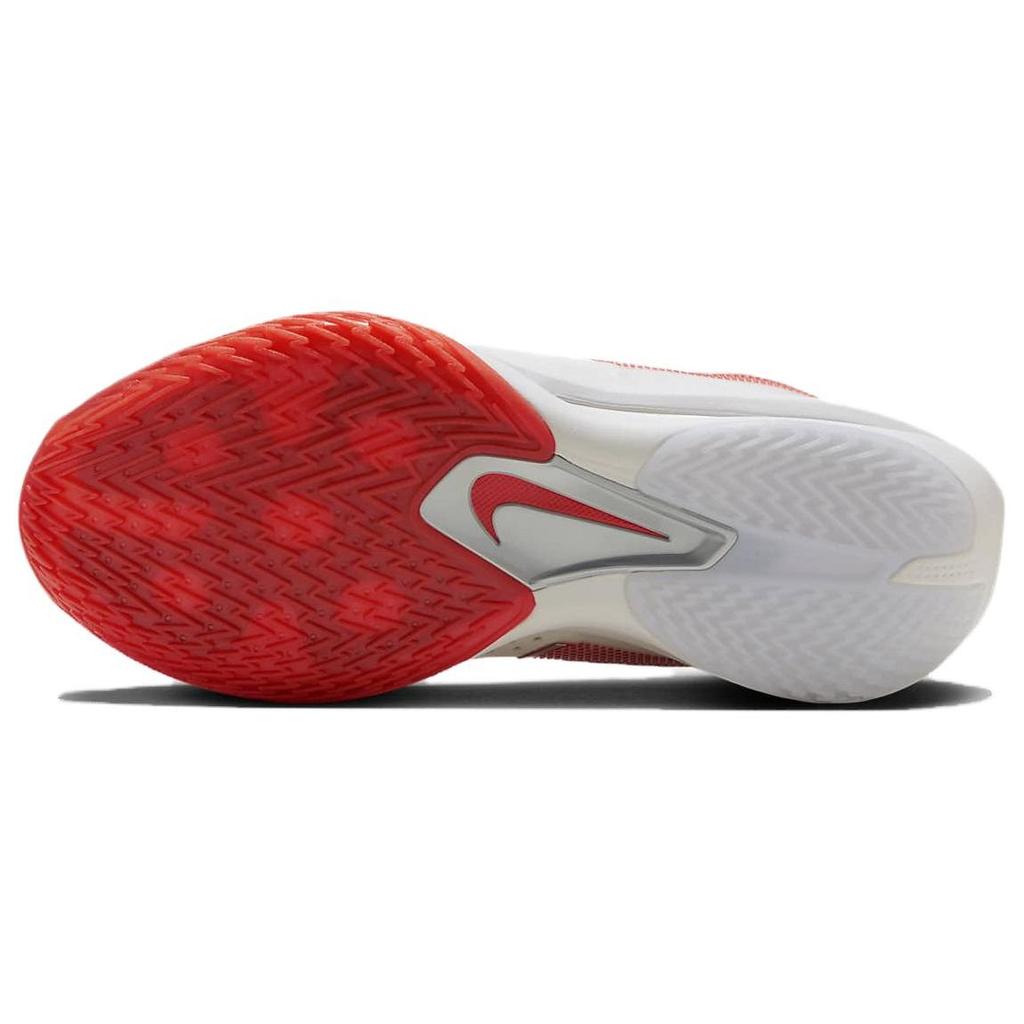 Nike Air Zoom GT Cut 3 EP White Picante Red Unisex Sneakers Summit-White Football-Grey Metallic-Silver DV2918-101