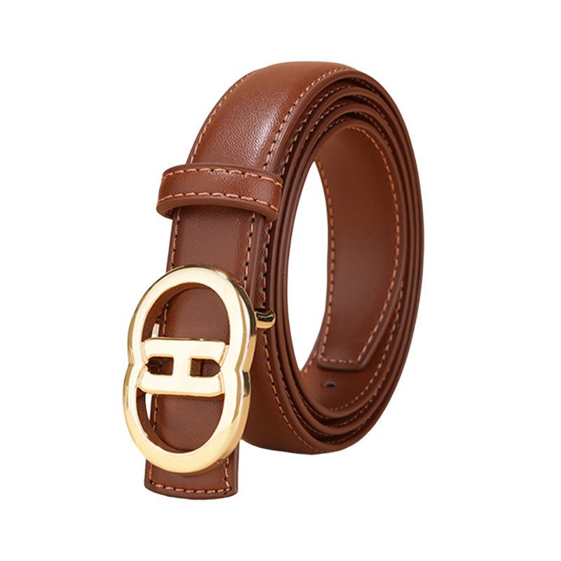 Ladies Casual Simple and High-end Pairing Skirt Belt and Fashionable Trendy Belt Belt