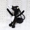 Portable Elegant Zodiac Horse Mascot Chinese Mascot Soft Horse Plush Doll Toy Decoration Key Chain Bag Charm Gift