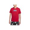 Jordan DNA SS Crew 2 Letter Logo Sports Casual Round Neck Short Sleeve T-Shirt Men T-Shirts Red DA9915-687