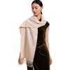 Unisex Double-Sided 100% Cashmere Scarf