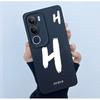 For Vivo Y19s V2149 Cover Case Lucky Initial Letter Couple Silicone Soft Matte Phone Bumper for Vivo Y19s 4G Y29 5G Casing