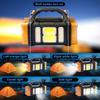 High Power Led Flashlights Camping Torch Work Light Solar Charge 4 Gear USB Rechargeable Light Waterproof Light for Outdoor