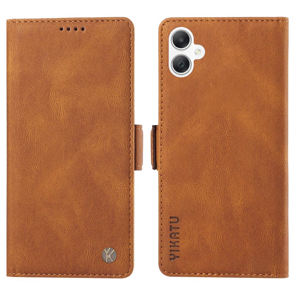YIKATU YK-005 For Samsung Galaxy A07 4G/A06 5G/A06 4G Case PU Leather Wallet Phone Cover Skin Touch Feeling
