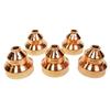 Upgrade Your For 1250 Plasma Cutting Torch with Copper 120930 Shield Cup Set Maximum Protection and Reliability
