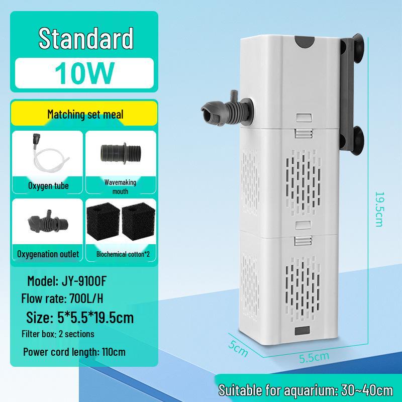 

«Три в одном: бесшумный фильтр для аквариума и циркуляционный насос для разведения рыб и черепах»