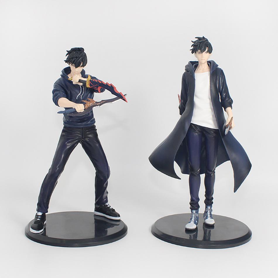 New Solo Leveling Sung Jinwoo Anime Figure Ore dake Level Up na Ken Shun Mizushino Anime Figurine Toy Decor Model Doll Toy Gift