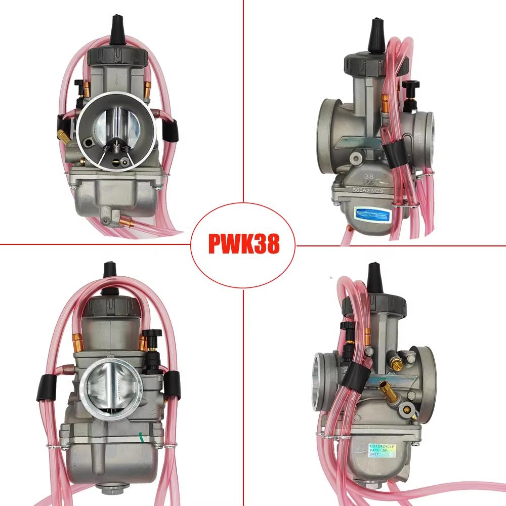 Motorcycle For KEIHIN PWK Carburetor Carb Pwk 33 34 35 36 38 40 42mm Racing Parts Scooters Dirt Bike ATV with Power Jet 150-500c