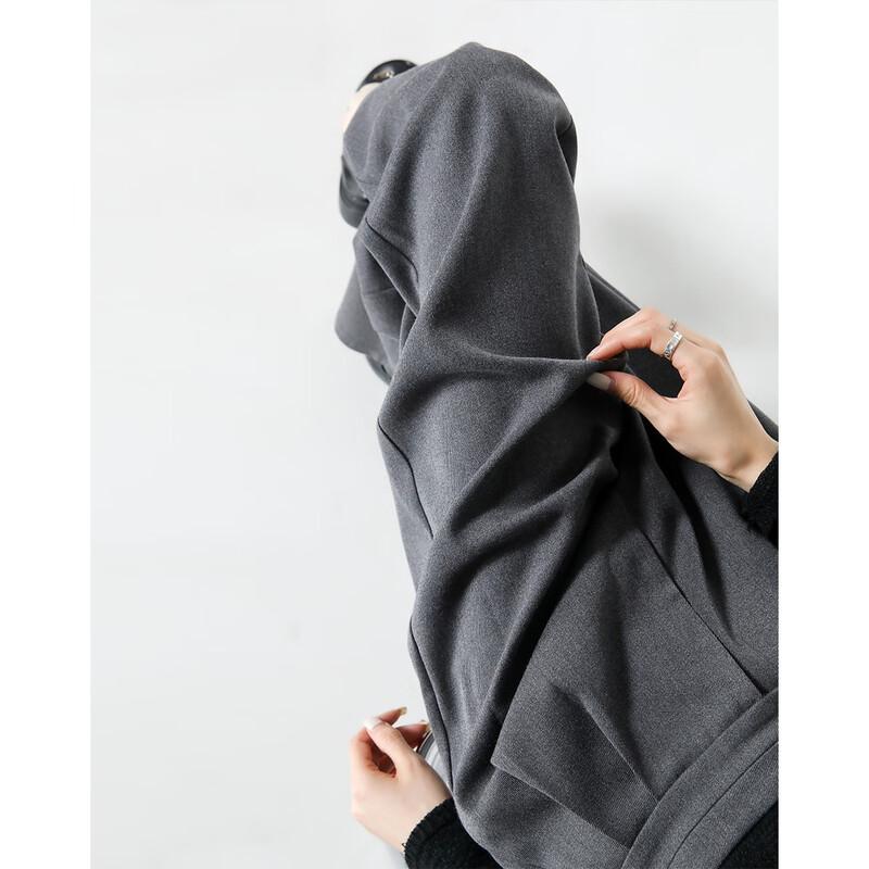 Women's Commuter Tapered Harem Pants with Asymmetric Pleats