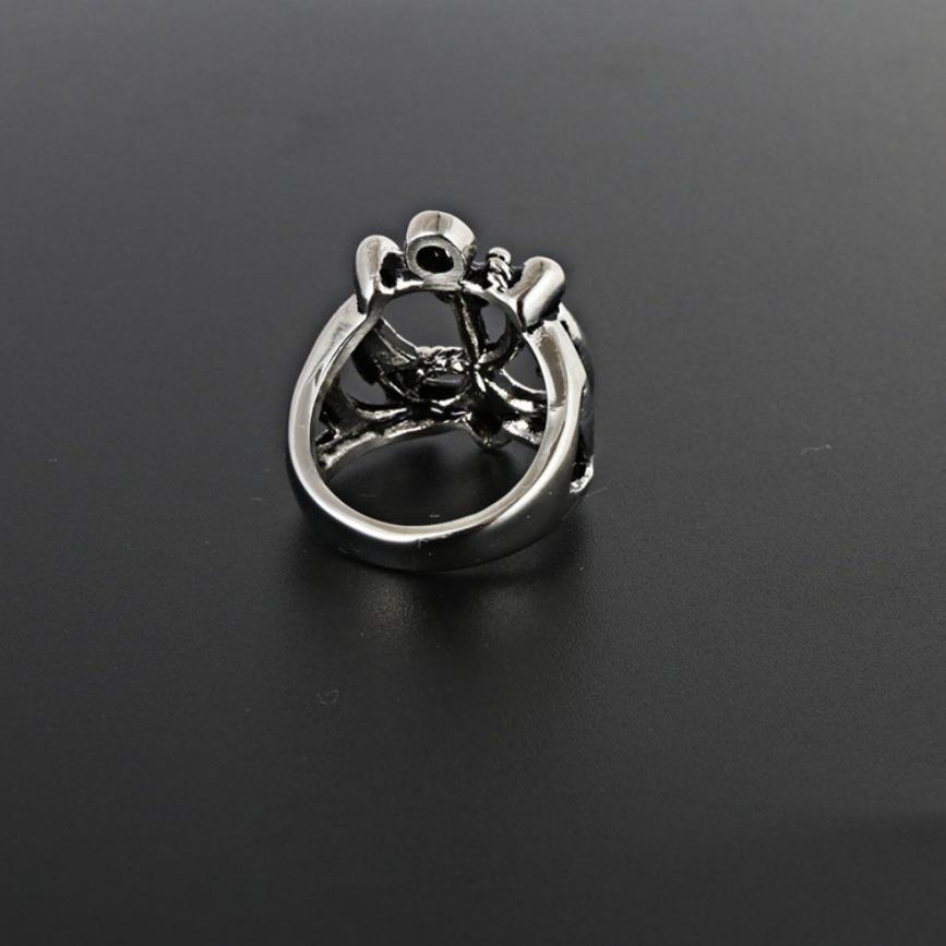 Retro Anchor Punk Trendy Men's Anchor Nail Anchor Ring