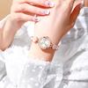 BONARGER Camellia Bracelet Women's Watch Water-Resistant Niche Luminescent Women's Quartz Watch Dress Gift For Lady