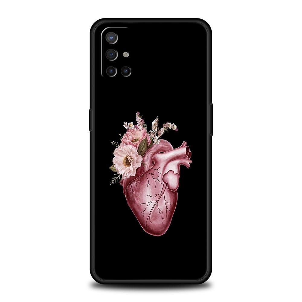 Phone Case For OnePlus 15 13 12 11 10 9 8 7T Pro 13T 13R 12R 10R 9RT 8T Nord 2T CE 2 3 5G Lite Soft Cover Creative Heart Medical