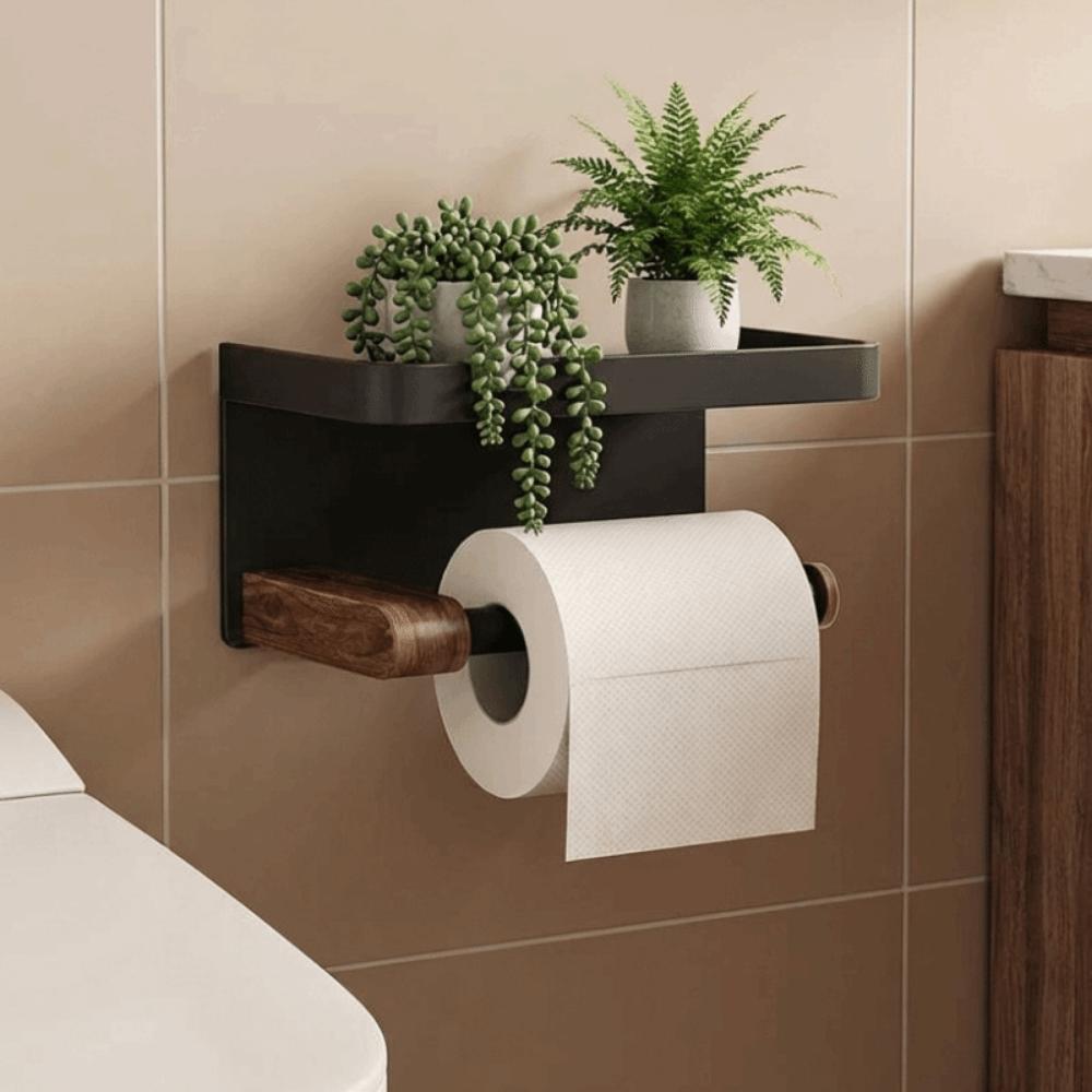 Weltraum-Aluminium Toilettenpapierhalter Ohne Bohren Gesichtstuch Taschentuchboxen Langlebiger Taschentuchaufhänger Küche
