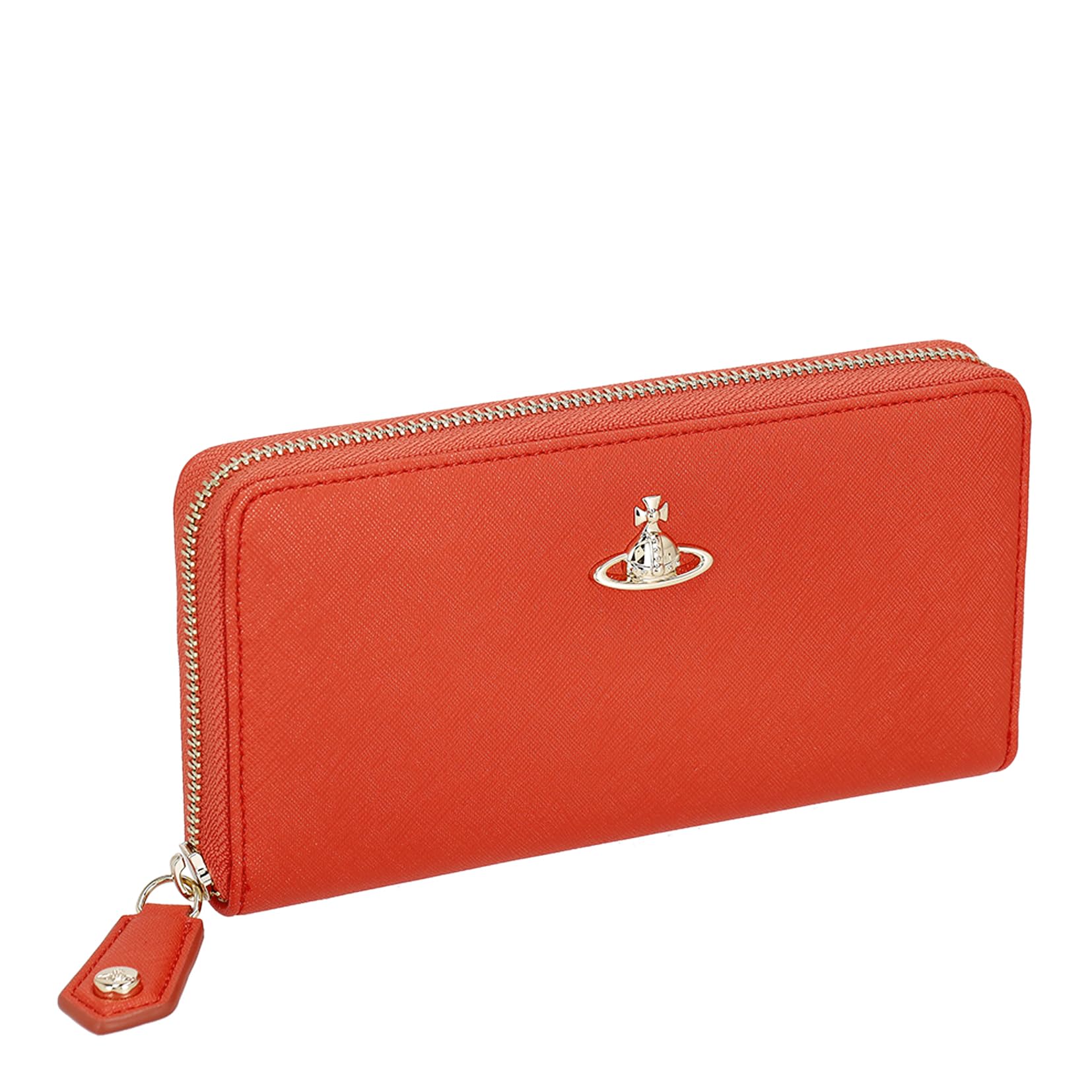 

Vivienne Westwood SAFFIANO PLAIN Long Zip-Around Wallet, 5106005BW-S0021, Orange, Women s [Used]