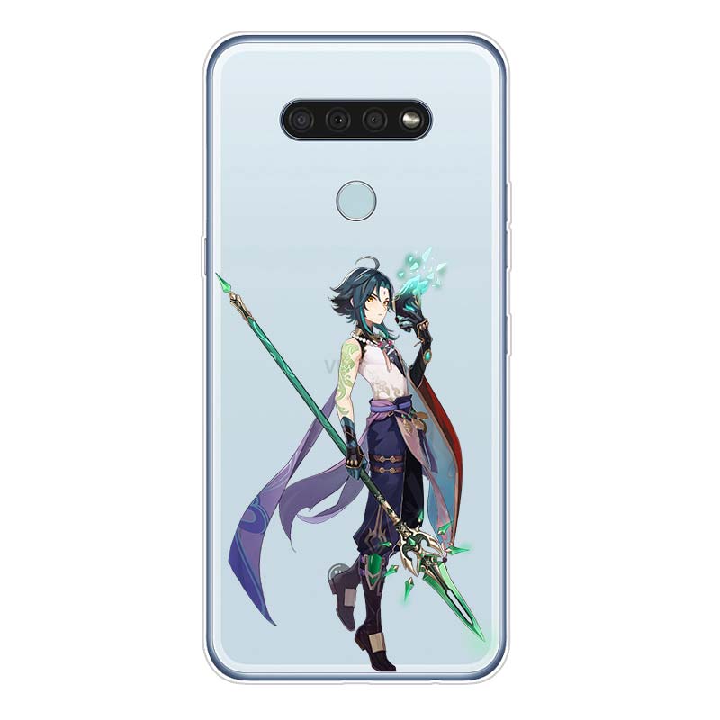 Genshin Impact Game For LG K92 K52 K62 K22 K71 K61 K51S K41S G8 G8S G8X V35 V50 V40 V50S V60 Q60 Phone Case