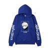 Jujutsu Kaisen Gojo Satoru Hoodie Unisex Fleece Sweatshirt Anime Print Autumn Winter Casual Pullover