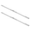 2Pcs Silver Drawer Guide Two Way Slide Ball Bearing Slide Hardware Drawer Slide Track  Dresser