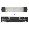 European Standard License Plate Holder - Magnetic, Made of ABS Material