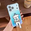 The New Animal Long Foot Bracket Is Suitable for iPhone18Pro Mobile Phone Case, All-inclusive Apple 17 Four-corner Anti-drop Case.