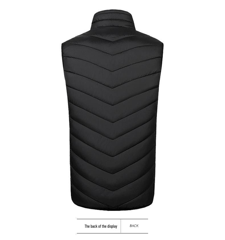Smart USB Heated Vest: Unisex Winter/Autumn Thermal Wear with Constant Temperature Control