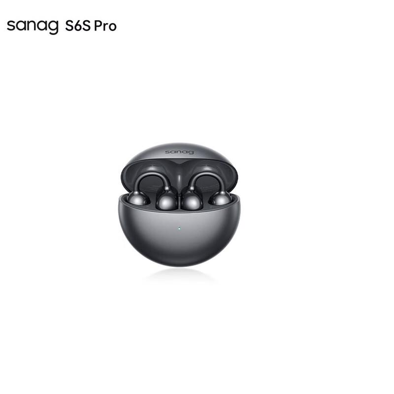 

SANAG S6S Pro Навушники Bluetooth з відкритим вухом та кістковою провідністю, з кліпсою для вуха