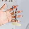 Modisches und personalisiertes Mini-Handy-Lanyard, kurzes Ring-Lanyard, Schlüsselanhänger-Anhänger, Ring-Anti-Verlust-Lanyard