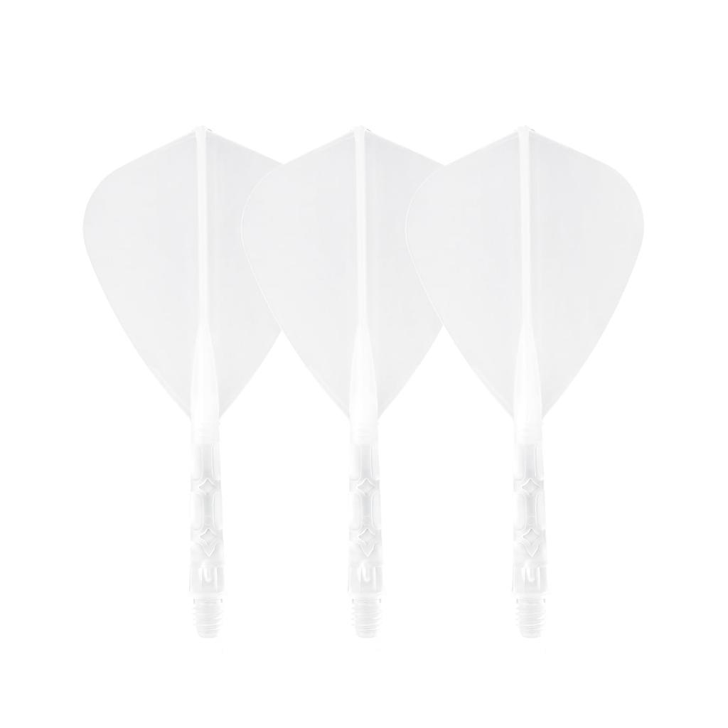 Cuesoul ROSTAK57 Serie T19 Set di 3 Aste Miste Integrate a Forma di Aquilone Bicolore a Doppio Materiale, Serie, (Chiaro) CS-AK57FZ9-7M