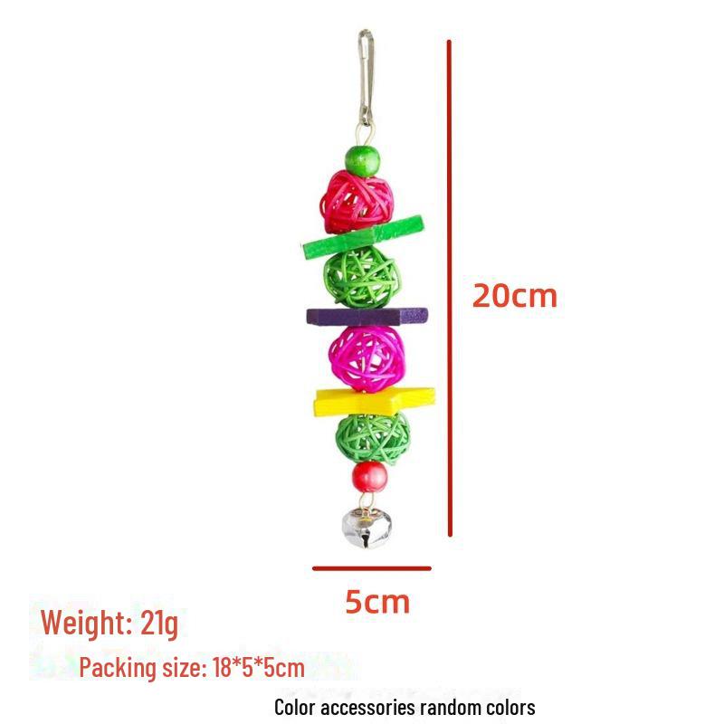 Bird Toys: Swings, Stairs, Suspension Bridges, Cage Accessories, and Decorative Parrot Supplies