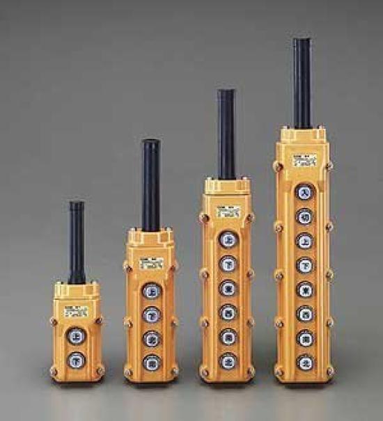 

push button switch for 6-point (weatherproof type, hoists) EA940DF-103