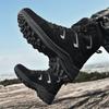 Outdoor Hiking Shoes Men Anti-slip Lace-up Breathable Wear-resistant High-top Boots Men Lace-up Low-top Casual Sports Shoes Men