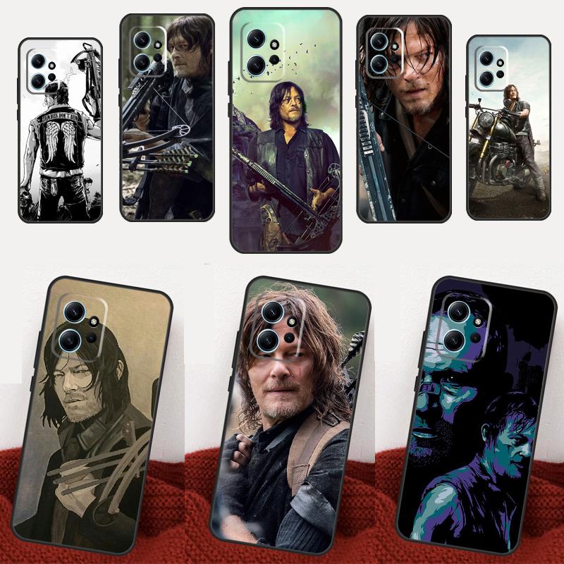 The Walking Dead Daryl Dixon Case For Xiaomi Redmi Note 12 Pro Plus 8 9 10 11 Pro 12S 11S 10S 9S 9C 10C 12C Back Cover