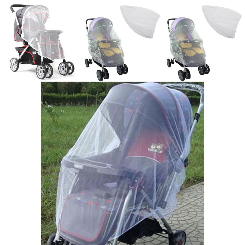 Baby Stroller Mosquito Barrier With Encrypted Fabric For Child Comfort And Safety