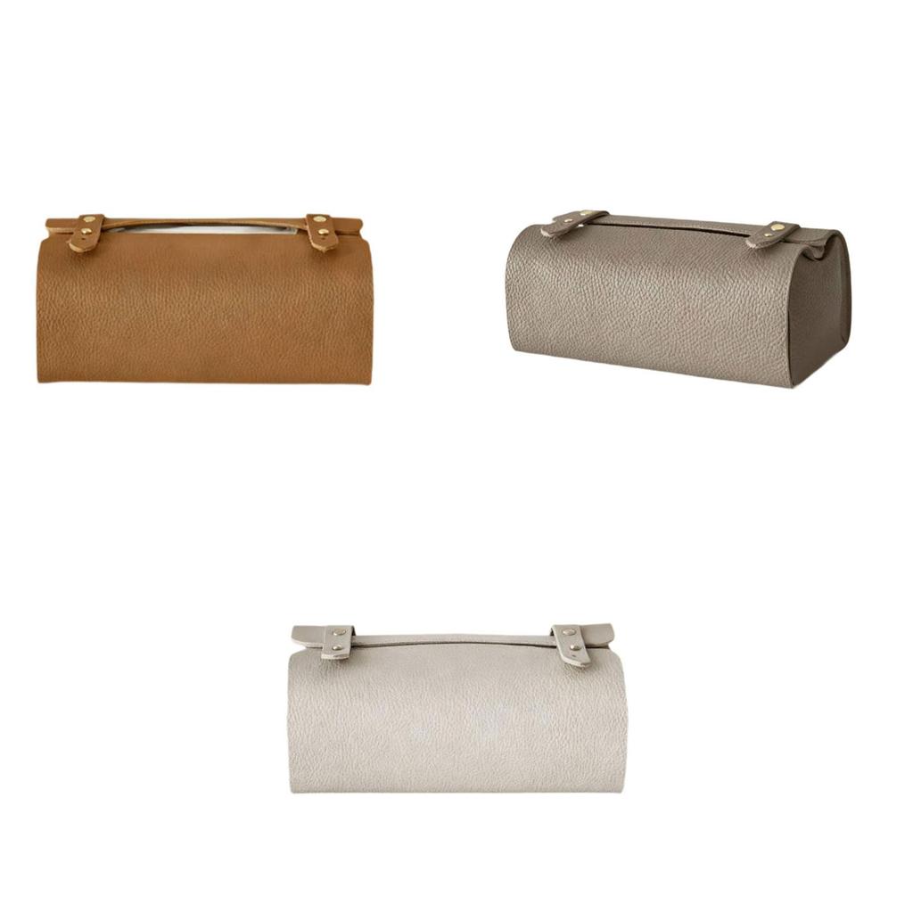 Tissue Box Cover Elegant Convenient Rectangular Napkin Dispenser Tissue Paper Holder for Table Bedroom Countertop Restaurant Car