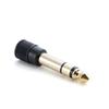3.5mm Female To 1/4 6.35mm Male Stereo Adapter Port 6.35mm To 3.5mm Guitar Converters for Speaker Camcorders Recorders