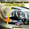 Automotive Headlight Repair Agent-removes Yellowing,oxidation,and Haze-lens Polishing and Grinding Materials-effectively Improves Headlight Brightness