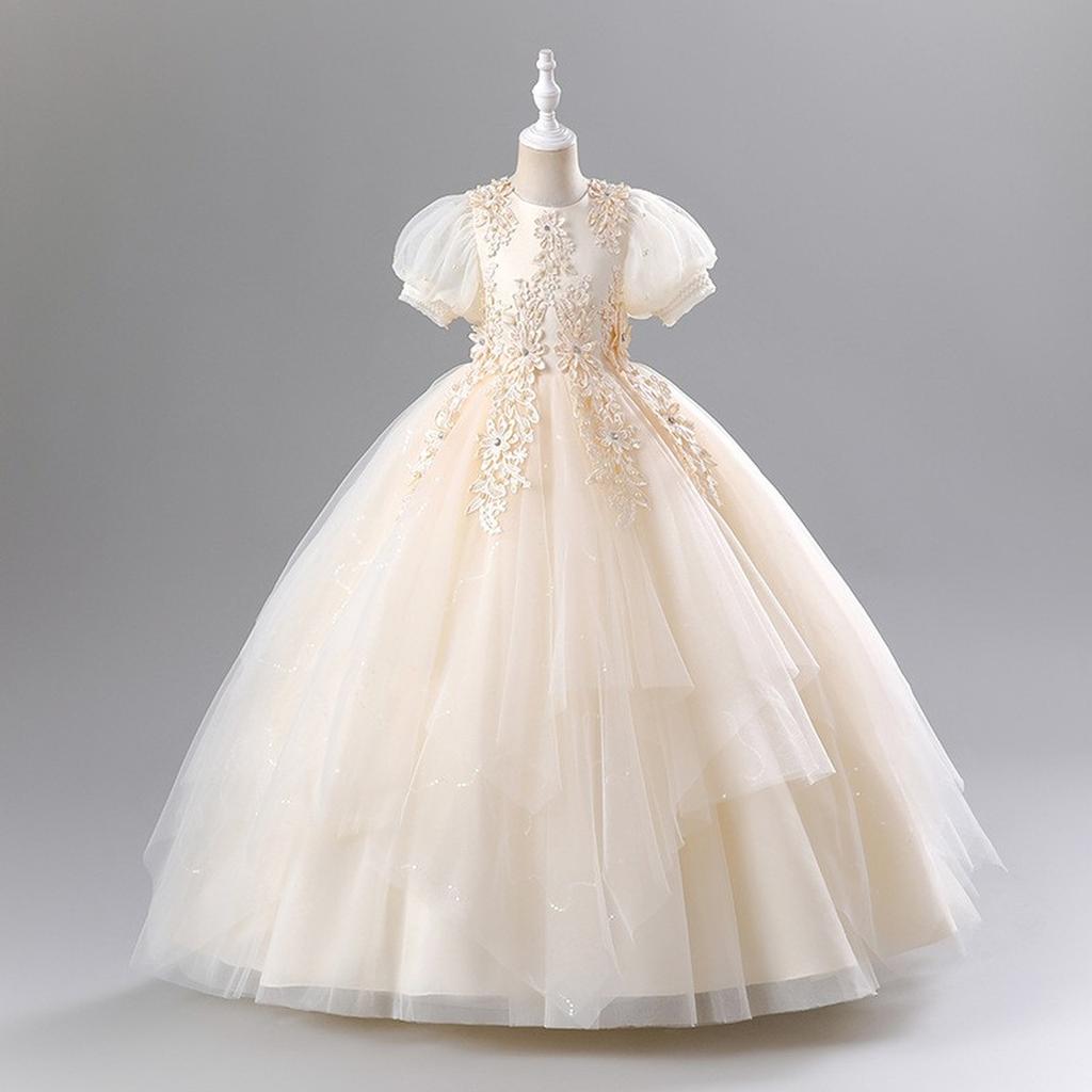 Girls Princess Gown Performance