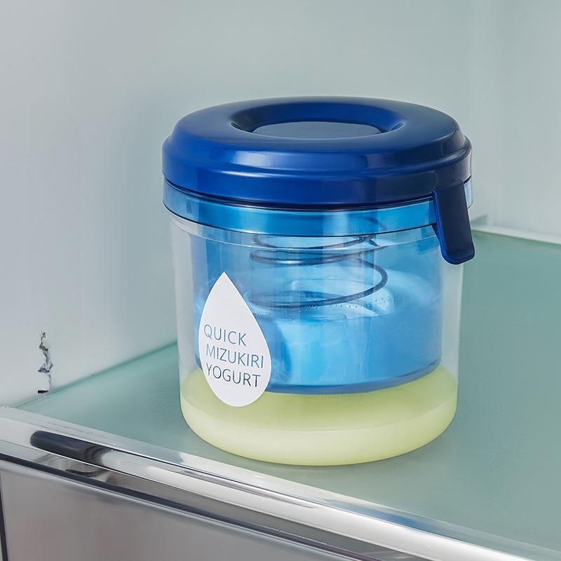 Joghurt Sieb Joghurt Molke Separator und Frischhaltebox Wiederverwendbar Mehrfachverwendung Lebensmittelsieb Joghurtbereiter für Sojamilch Saft Tee