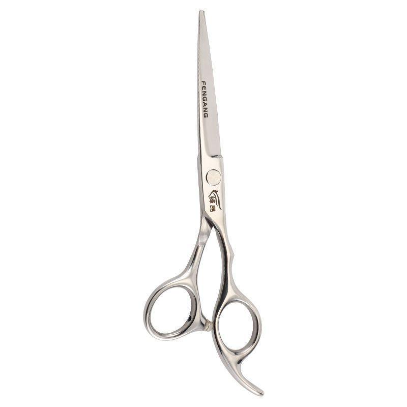 

6 Professional All-Steel Hairdressing Scissors Set: Straight & Thinning Scissors for Salon & Home Use