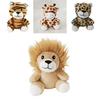 Adorable Lion Tiger Giraffe Plush Doll Perfect For Kids
