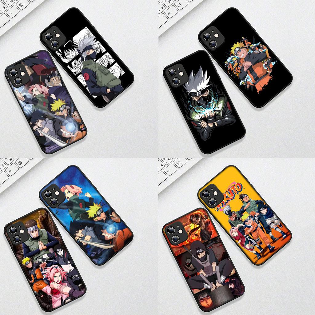 Itachi Uchiha Sasuke Kakashi Narutos Cover for Apple iPhone 17 16 Plus 13 12 Pro Max Mini X XR ProMax 16E 15+ 16Plus Air Case