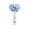 Funny Cat Memes Series Cat Keychain Retractable Acrylic Memes Badge Reels Lanyard Bag Pendant Student