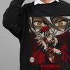 Felpa Demon Slayer Doma Luna Superiore 2 Maglione Kimetsu No Yaiba Unisex Pull